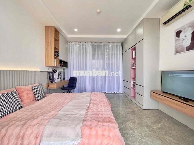 Cho Thuê Căn Hộ 1PN Ban Công Lớn Diện Tích Gần 40m2 Trung Tâm Quận 7