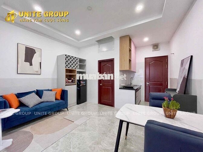 Cho Thuê Căn Hộ 1PN Ban Công Lớn Diện Tích Gần 40m2 Trung Tâm Quận 7