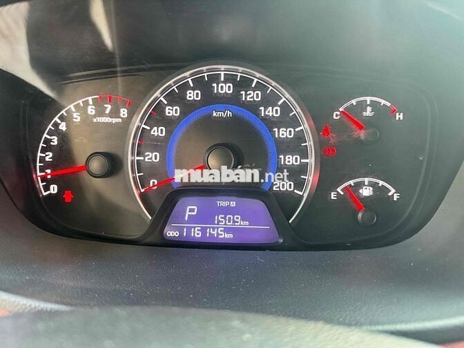 Hyundai I10 2015 1.2AT 110.000 km Trắng