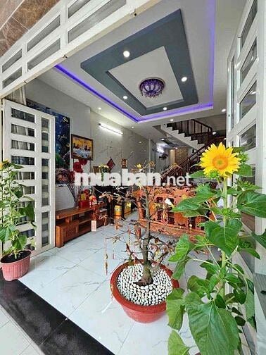 Trệt 3 lầu 4*20; 5pn 5wc có nội thất đi Gò vấp gần