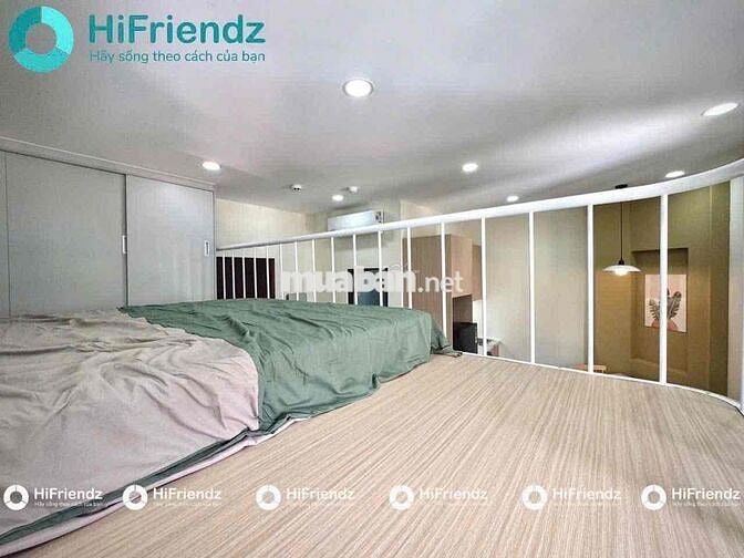 duplex ban công rộng ngồi chill cả ngày
