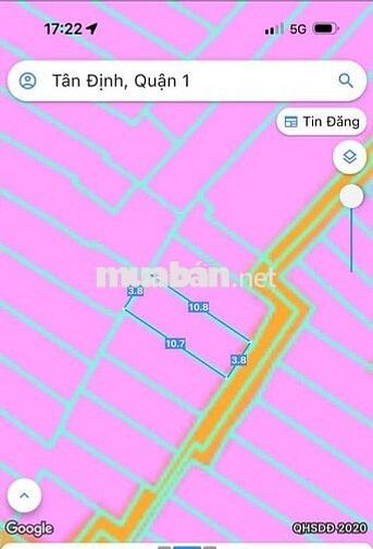 HIẾM CÓ NGAY ĐƯỜNG HAI BÀ TRƯNG TT QUẬN 1 - 41M2  - 2TẦNG