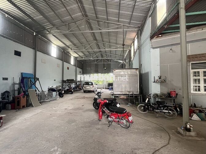 CHO THUÊ XƯỞNG 300M2 TÂN BÌNH DĨ AN ĐƯỜNG XE CÔNG ĐIỆN 3 PHA
