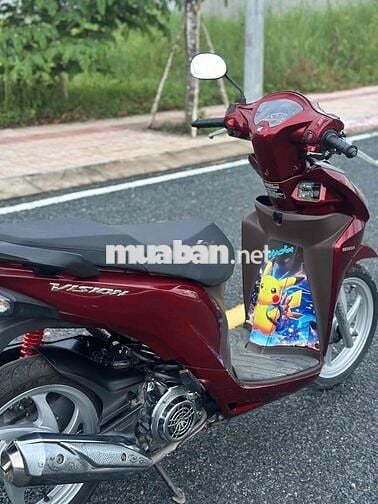 Honda Vision. Biển 67 Máy Zin Êm