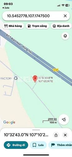 Cần bán đất Tân Hưng Bà Rịa nay là Ph.Long Hương, TPHCM, giá 1.390 tỷ