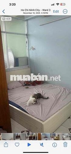 Cho thuê nhà ở bộ lầu 3 (thang bộ) chung cư phường Vĩnh Hội