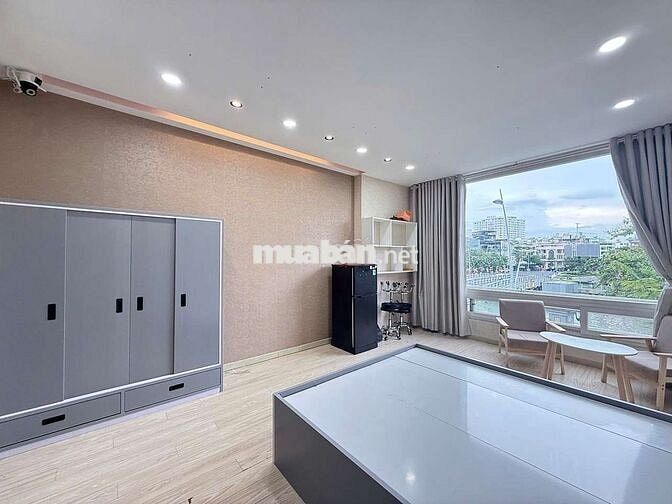 🔥CĂN HỘ SIÊU XỊN_FULL NỘI THẤT_30M2_Gần Cầu Điện Biên Phủ, View bờ kè