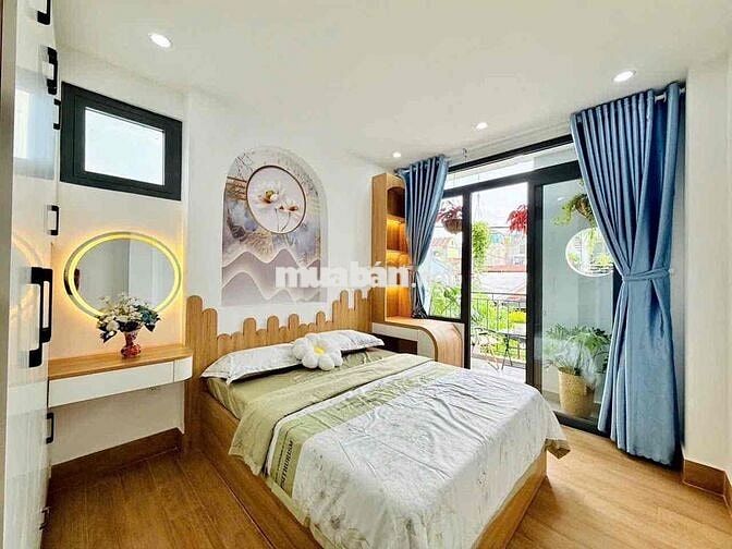 Bán nhà Nguyễn Oanh Gò Vấp ngang 3 dài 9 nhà 1 trệt 2 lâu giá 2 tỷ 120