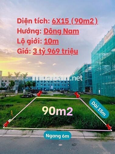 NỀN 90M2 NAM LONG 2 - NGAY CẠNH TIỆN ÍCH - SỔ HỒNG SẴN
