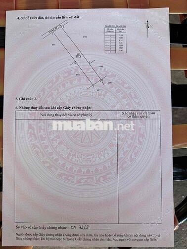 hơn 160m2 thổ cư giá 435tr cách nhựa 200m đức tân -tân trụ đường ô tô