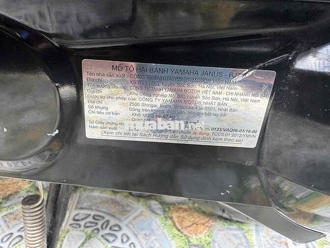 Yamaha Janus 2018 Hồng Chính Chủ BSTP