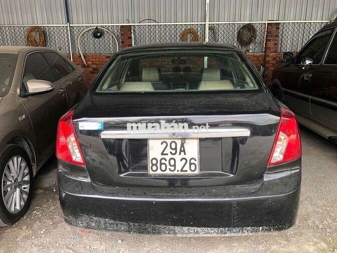 Daewoo Lacetti SE 2004 Đen 260k KM