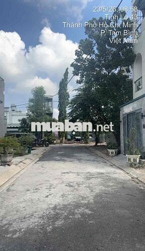 Đất nền dự án tại đường tỉnh lộ 43, phường Tam Bình, Hồ Chí Minh