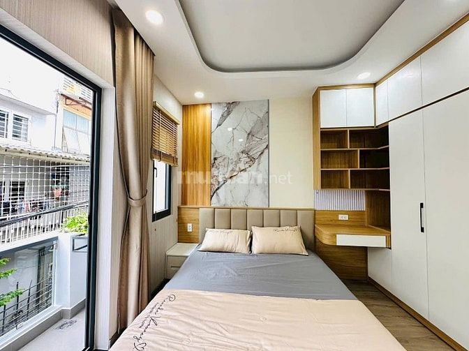 3 TỶ 850 - XE HƠI 5M, Đường Vũ Tùng, Bình Thạnh gần Chợ Bà Chiểu