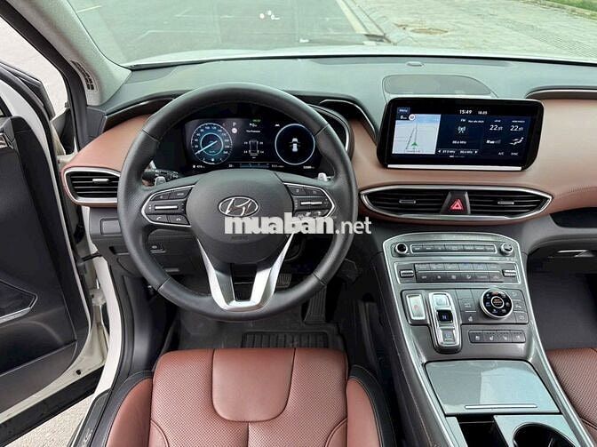Hyundai Santafe 2022 2.2L Trắng