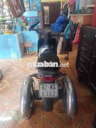 Xe máy 3 bánh Honda Wave Đen