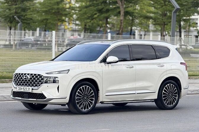 Hyundai Santafe 2022 2.2L Trắng