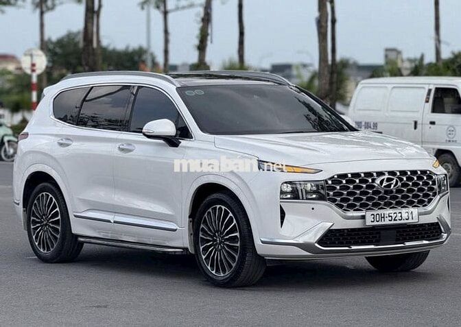 Hyundai Santafe 2022 2.2L Trắng