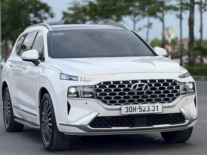 Hyundai Santafe 2022 2.2L Trắng