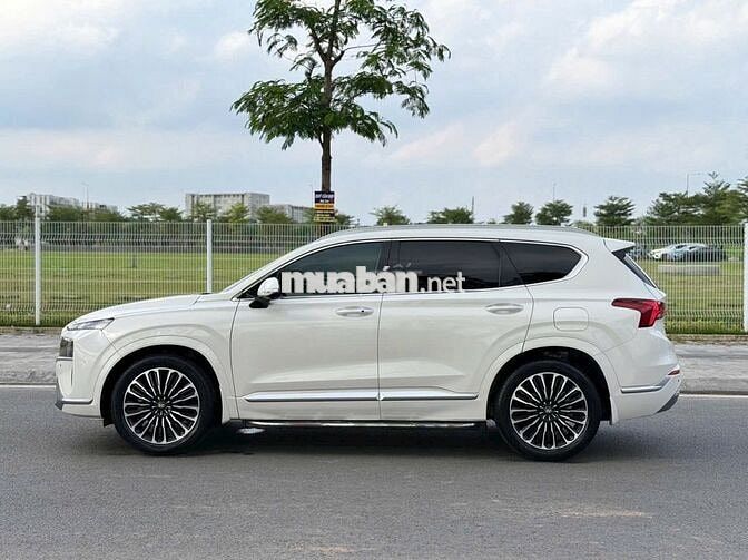 Hyundai Santafe 2022 2.2L Trắng