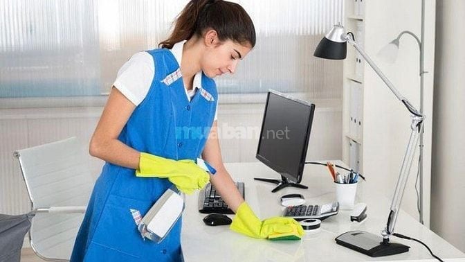 Tuyển gấp 2 Chị : Tạp Vụ ,Dọn Dẹp Văn Phòng ( Quận 7. Chính Chủ  )