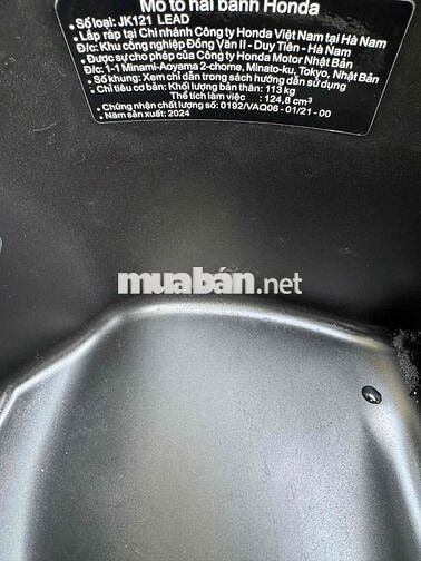 Honda Lead 4V 2024 Bạc Porsche