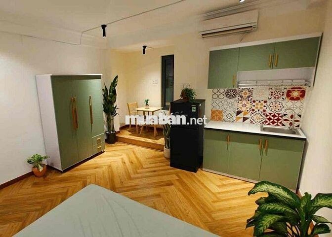 CHDV 1PN + 1PK Ban Công, Studio,Miễn phí xe Ngay Cầu Nguyễn Tri Phương
