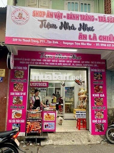 SANG QUÁN ĂN VẶT ĐỐI DIỆN TRƯỜNG HỌC TÂN BÌNH