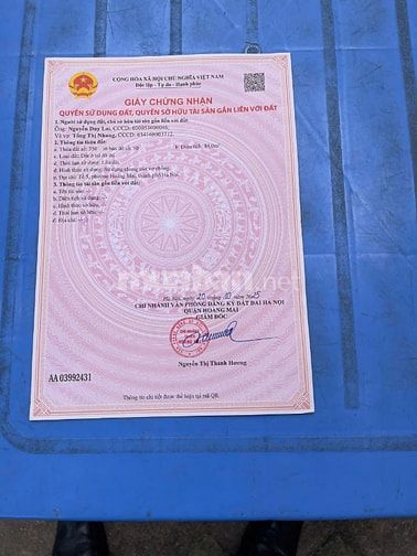 Chính chủ cần bán 2 căn nhà ở mặt phố uyên duyên có sổ đỏ 