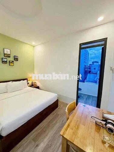 GIẢM 500k/Th STUDIO BAN CÔNG TÁCH BẾP FULL NỘI THẤT NGAY ĐỀ THÁM- Q1