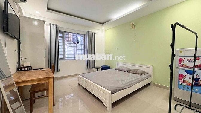 GIẢM 500k/Th STUDIO BAN CÔNG TÁCH BẾP FULL NỘI THẤT NGAY ĐỀ THÁM- Q1