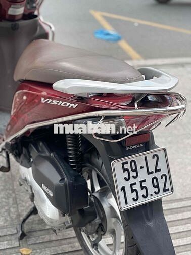 Honda Vision 2015 bstp 9 chủ , tem sơn hoa văn 3D