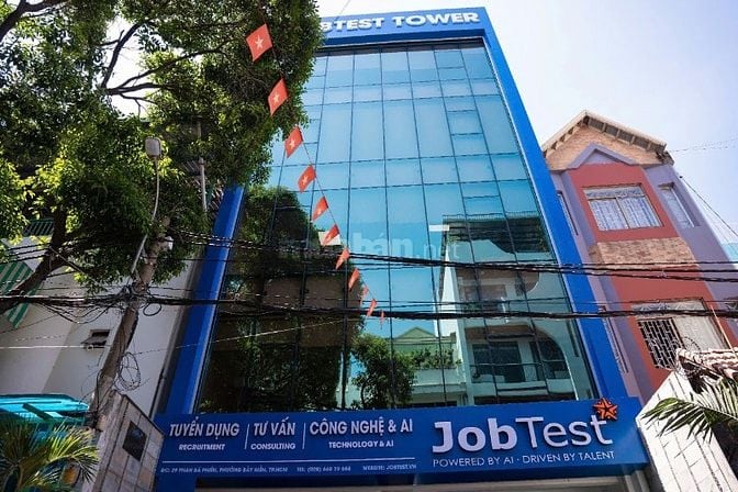 Toà nhà mới 100% cho thuê tầng 1 và 2