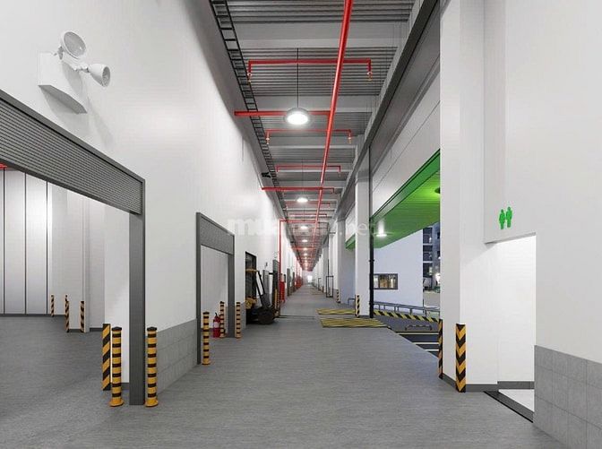 Cho thuê kho xưởng 5261m2 KCN Long Hậu Long An