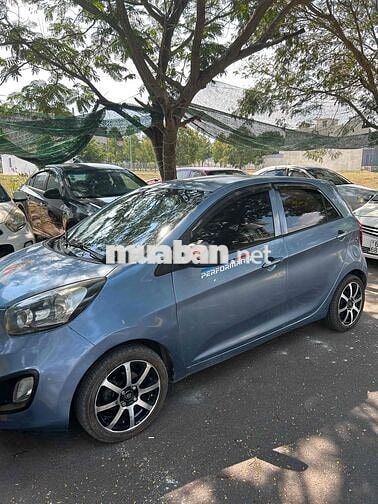 Kia Morning 2014 Số sàn Xám xanh