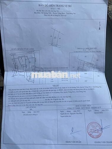 Cần đầu tư kinh doanh gấp, cần bán đất 210 triệu 130m2 Trảng Bom