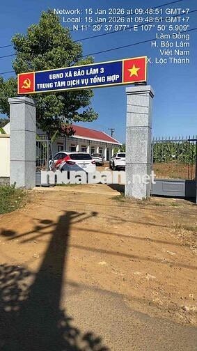 chỉ 186tr có ngay lô thổ cư ven bảo lộc, lâm đồng