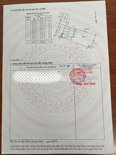BÁN GẤP ĐẤT TẠI TRẦN THỊ BỐC, THỚI TAM THÔN, HÓC MÔN