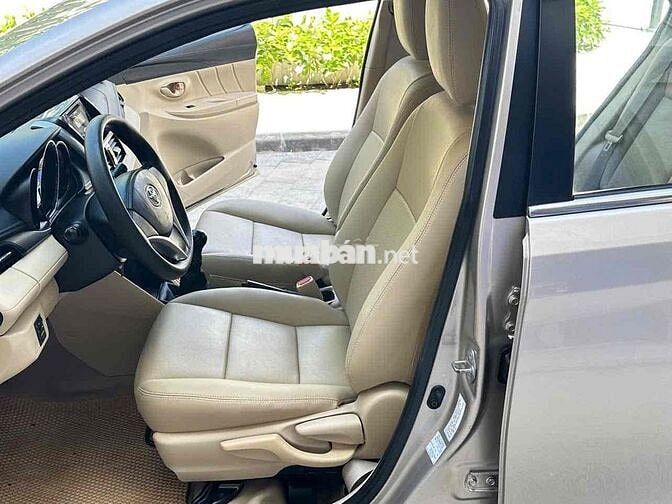 Toyota Vios 2017 E 120000 km Vàng cát