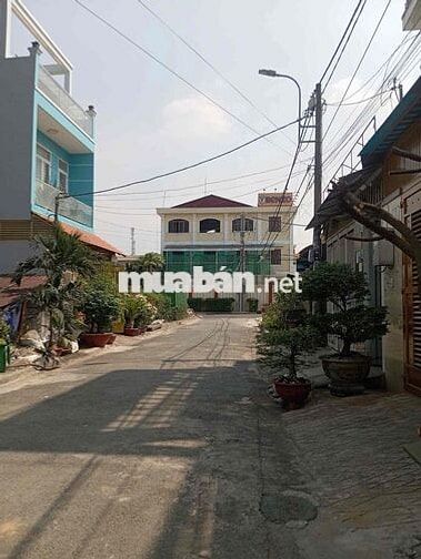 chính chủ bán lô đất 1/ thới tam thôn 6. sổ đang vay ngân hàng