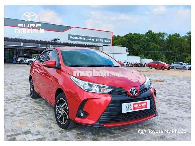 Toyota Vios 2023 1.5E CVT 63.000km Đỏ