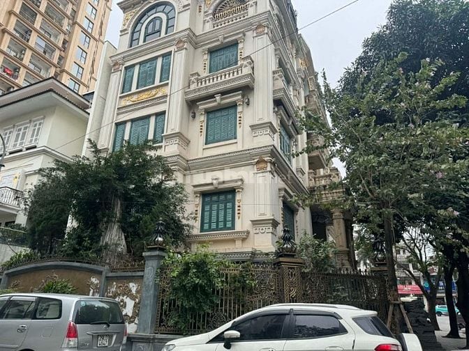 BÁN TOÀ GÓC KĐT MỚI YÊN HOÀ- TRẦN KIM XUYẾN - 280m²- Mt: 18m- 163 TỶ