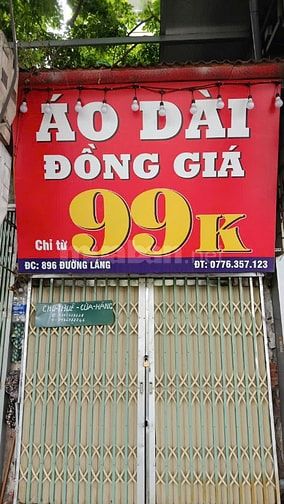 Cửa hàng 20m2 tại số 896 đường Láng - Đống Đa