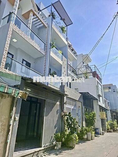 NHÀ 4 TẦNG/5PN-NGAY GẦN LÊ TRỌNG TẤN-52M2-HẺM 7M THÔNG-CHỈ 4.8 TỶ