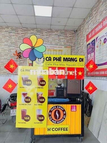 Tuyển NV Nữ Bán CF Mang Đi