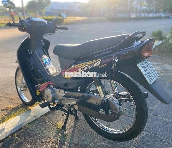 Suzuki Viva 110 Đen Đã tân trang