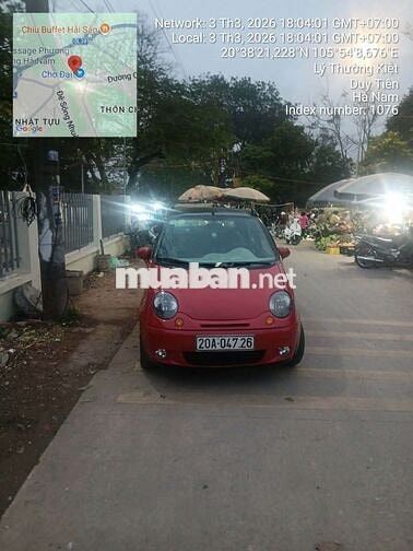 Chevrolet Matiz màu Đỏ