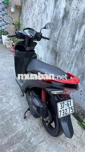 Honda Vision Đen đỏ