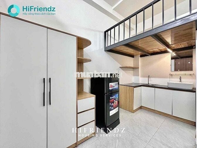 🏡Cho thuê DUPLEX gác cao 2m, thang máy ngay Phạm Hùng gần UEH, VHU
