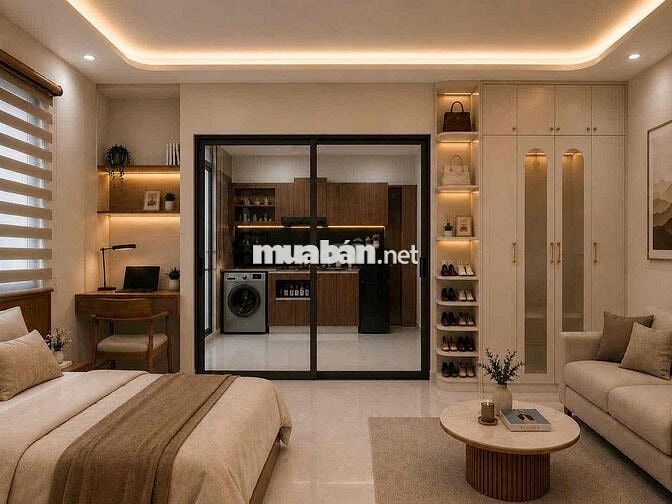 PHÒNG NGỦ TÁCH BẾP LUXURY NGAY ĐẠI HỌC CÔNG NGHIỆP